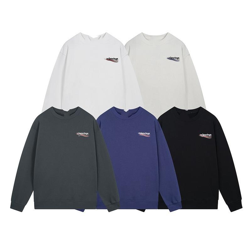 Hoodies & Sweatshirts | Mens Identity French Terry Logo Crew Sweatshirt Clothing Hoodies & Sweatshirts