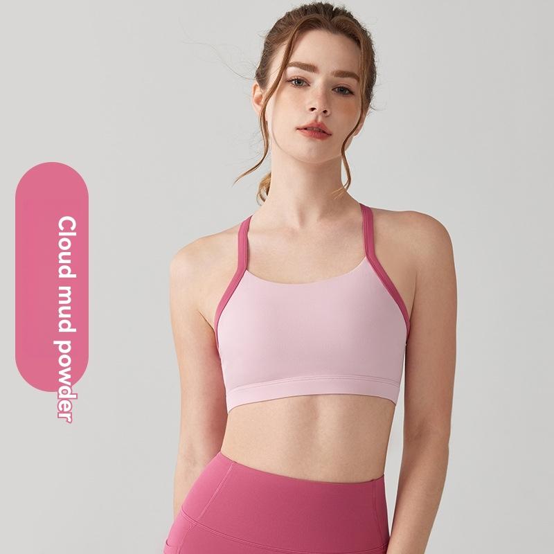 Sports Bras | Womens Lux Strappy Sports Bra Clothing Sports Bras