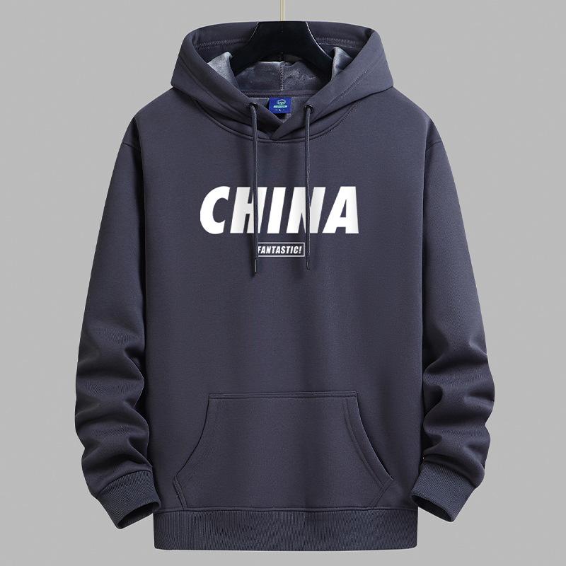 Hoodies & Sweatshirts | Mens Identity Badge Hoodie Clothing Hoodies & Sweatshirts